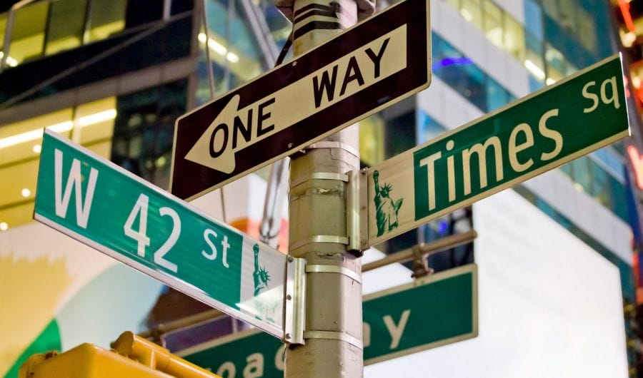 New York Street Signs