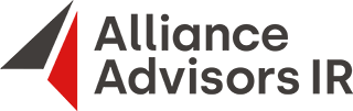 Alliance Advisors IR logo login